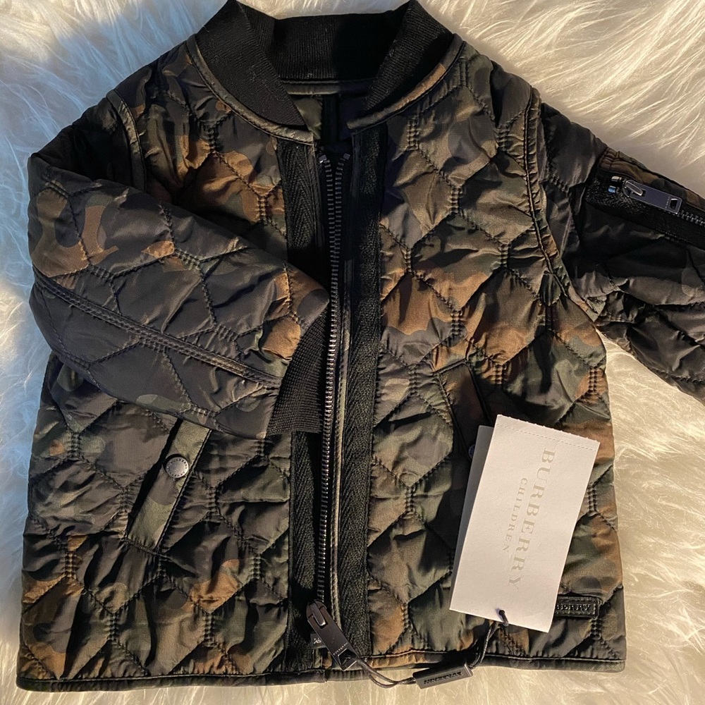 Burberry children bomber jacket - 9M - brand new